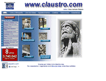 Tablet Screenshot of claustro.com